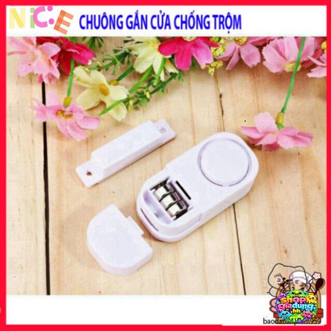 Chuông Báo Động An Ninh Thông Minh - Bảo Vệ Nhà Ở, Phát Hiện Kẻ Lạ Mở Cửa, Âm Thanh 105dB, Dễ Dàng Lắp Đặt, Giải Pháp An Toàn Cho Gia Đình