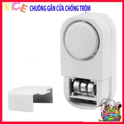 Chuông Báo Động An Ninh Thông Minh - Bảo Vệ Nhà Ở, Phát Hiện Kẻ Lạ Mở Cửa, Âm Thanh 105dB, Dễ Dàng Lắp Đặt, Giải Pháp An Toàn Cho Gia Đình