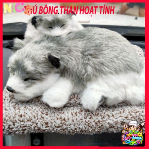 Gấu Bông Cún Khử Mùi Than Hoạt Tính - Đồ Trang Trí, Lọc Không Khí Cho Ô Tô - Phụ Kiện Dễ Thương Cho Gia Đình và Trẻ Em