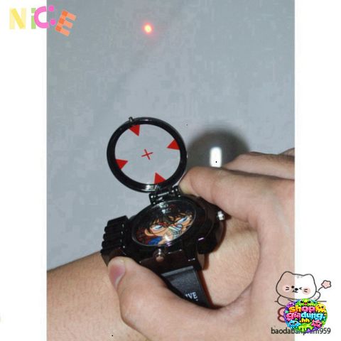 Đồng Hồ Đeo Tay Edogawa Conan Cho Trẻ Em - Thiết Kế Độc Đáo, Kính Lúp Và Đèn Laser - Quà Tặng Fan Thám Tử Conan