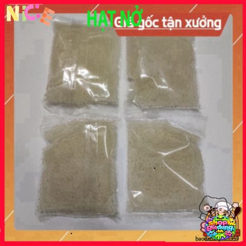 Hạt Nở V3 Trắng Ép 7-8mm - Đồ Chơi Giải Trí Siêu Cứng Dẻo Cho Trẻ Em và Người Lớn, Sáng TạoKhông Giới Hạn