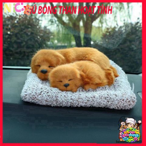 Thú Nhồi Bông Lõi Than Hoạt Tính Khử Mùi Ô Tô - Trang Trí và Lọc Không Khí Dễ Thương 20x28cm