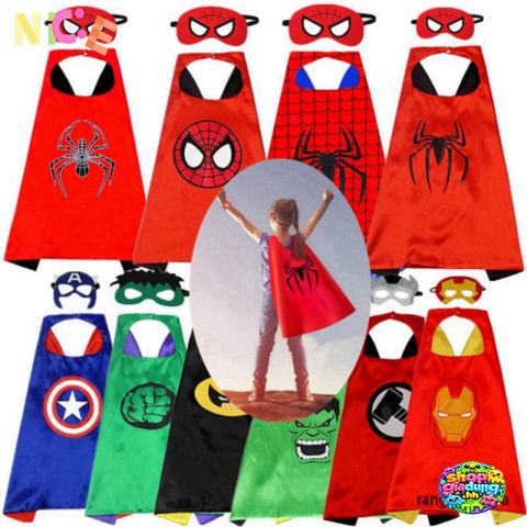 Bộ Trang Phục Áo Choàng Avengers Mặt Nạ Hóa Trang cho Trẻ Em - Siêu Anh Hùng MARVEL Dành Cho Lễ Hội, Halloween, Tiệc Sinh Nhật
