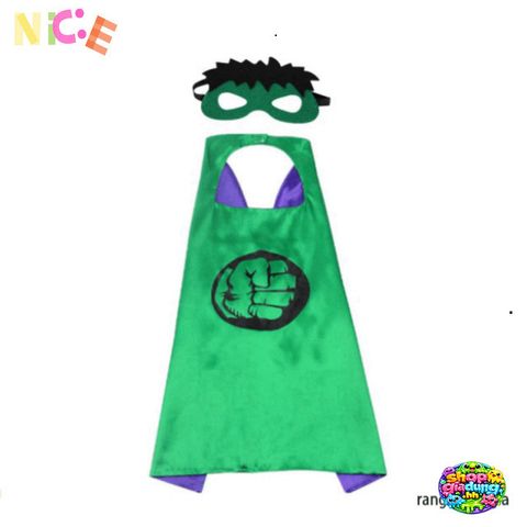 Bộ Trang Phục Áo Choàng Avengers Mặt Nạ Hóa Trang cho Trẻ Em - Siêu Anh Hùng MARVEL Dành Cho Lễ Hội, Halloween, Tiệc Sinh Nhật