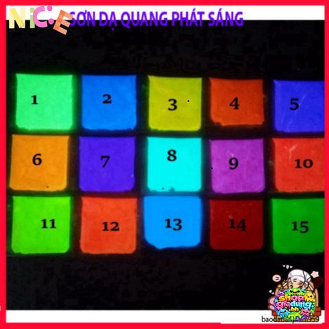 Bột Phát Sáng Dạ Quang 10gr - Trang Trí Phòng Ngủ, Tiệc Tùng, Mang Lại Hiệu Ứng Huyền Diệu Trong Bóng Tối