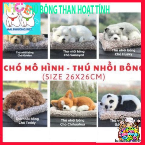 Thú Bông Khử Mùi Than Hoạt Tính Dễ Thương - Trang Trí Ô Tô & Nhà, Lọc Không Khí & Dễ Thương cho Bé Yêu