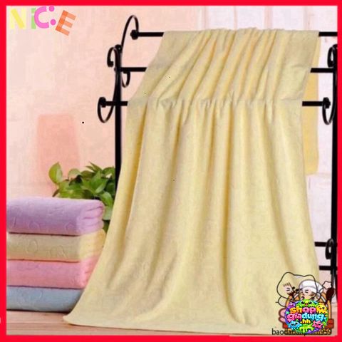 Khăn Tắm Xuất Nhật 140x70cm - Mềm Mại, Thấm Hút Nước Tốt, Đa Dạng Màu Sắc Cho Gia Đình, Kháng Khuẩn & An Toàn Cho Da Trẻ Em