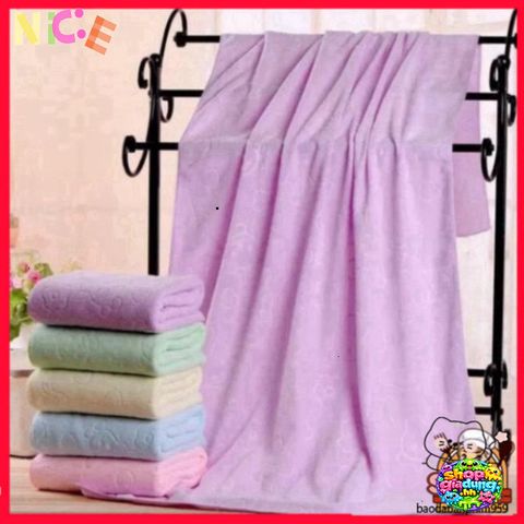 Khăn Tắm Xuất Nhật 140x70cm - Mềm Mại, Thấm Hút Nước Tốt, Đa Dạng Màu Sắc Cho Gia Đình, Kháng Khuẩn & An Toàn Cho Da Trẻ Em