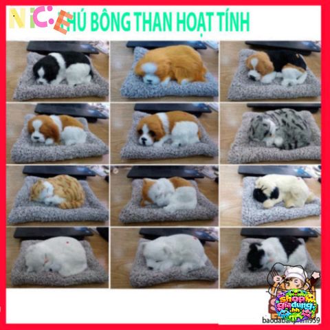 Thú Bông Khử Mùi Ô Tô - Mềm Mại, Đáng Yêu Có Lõi Than Hoạt Tính, Trang Trí Xe Hơi, Quà Tặng Dễ Thương Cho Gia Đình