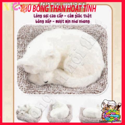 Thú Bông Khử Mùi Than Hoạt Tính - Chó Mèo Gấu Siêu Đáng Yêu Trang Trí Ô Tô, Gia Đình, Dễ Thương 99% Chân Thực