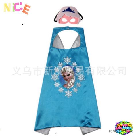 Áo Choàng Hóa Trang Avengers Siêu Anh Hùng với Mặt Nạ - Đồ Chơi Thời Trang Tươi Sáng cho Bé Yêu, Kích Thước 70 x 90 cm