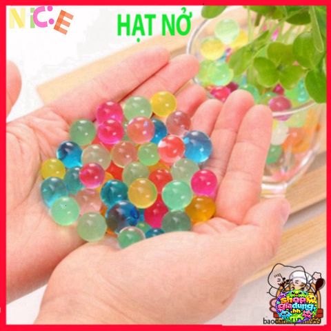 Bộ 5 Gói Hạt Nở Tinh Thể Trân Châu Đa Màu - Nguyên Liệu Tạo Slime, Trang Trí Cây Cảnh, Thủ Công Sáng Tạo