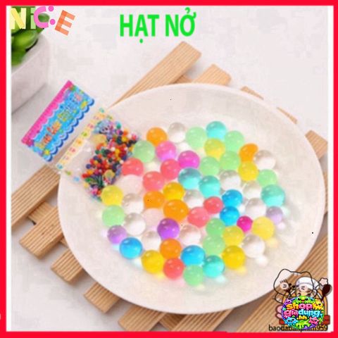 Bộ 5 Gói Hạt Nở Tinh Thể Trân Châu Đa Màu - Nguyên Liệu Tạo Slime, Trang Trí Cây Cảnh, Thủ Công Sáng Tạo