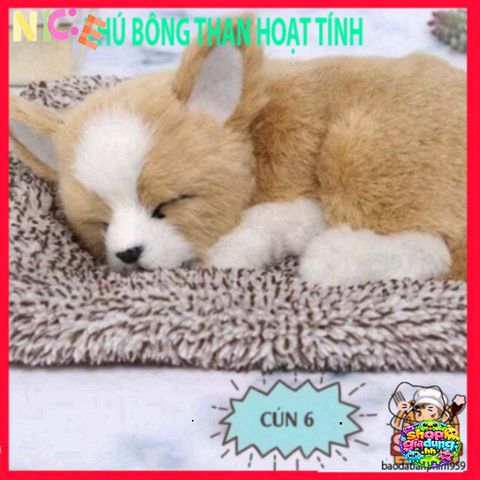 Thú Bông Chó Lọc Không Khí Than Hoạt Tính - Khử Mùi Xe Hơi, Trang Trí Đáng Yêu Cho Không Gian Sống, Quà Tặng Dễ Thương