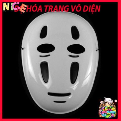 Bộ Hóa Thân Áo Choàng Đen và Mặt Nạ Vô Diện VBJ80 - Phong Cách Spirited Away Cho Mọi Lứa Tuổi, Đồ Hóa Trang Thú Vị