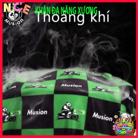 Áo Khẩu Trang Đa Năng Musion - Bảo Vệ UV, Thoáng Khí, 12 Cách Đeo, Phù Hợp Khi Đi Mô Tô và Ngoài Trời