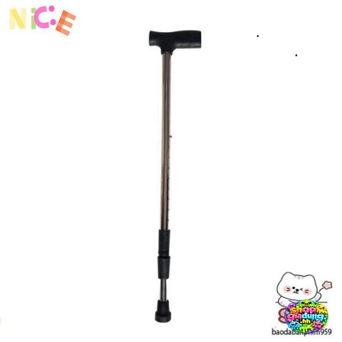 Gậy Chống Đi Lại Gấp Gọn Fuzy Có Đèn Pin - Tay Cầm Chống Trượt An Toàn Cho Người Già và Người Khó Khăn Trong Di Chuyển
