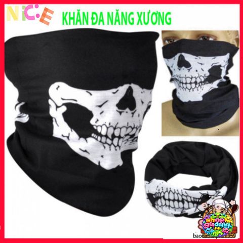 Khăn Phượt Đa Năng Chống Nắng Chống Bụi - Khẩu Trang Nhiều Màu Cho Đi Xe Máy và Hoạt Động Ngoài Trời