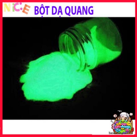 Bột Dạ Quang 40g Đủ Màu Tự Chọn - Sử Dụng Nghệ Thuật, Đúc Tượng, Vẽ Tranh, Phát Sáng Trong Đêm - Trường Thịnh Epoxy