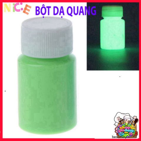 Bộ 8 Chai Sơn Huỳnh Quang Phát Sáng Trong Bóng Tối - Màu Sắc Nhiều Dạng Dùng Để Nghệ Thuật Thủ Công 20g/Chai