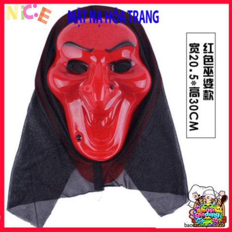 Mặt Nạ Scream Đen Halloween - Phụ Kiện Thời Trang Ma Quái Cho Buổi Tiệc Hóa Trang
