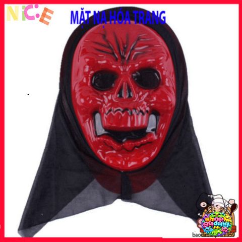 Mặt Nạ Scream Đen Halloween - Phụ Kiện Thời Trang Ma Quái Cho Buổi Tiệc Hóa Trang