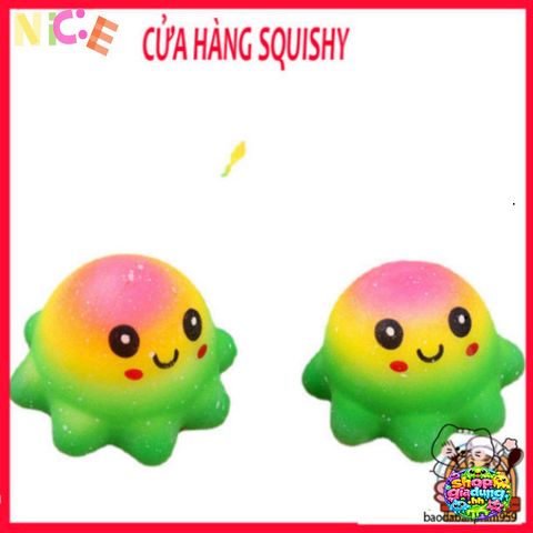 Đồ Chơi Squishy Dễ Thương Hình Bạch Tuộc - Món Quà Tuyệt Vời Cho Trẻ Em & Người Lớn, An Toàn & Bền Bỉ.
