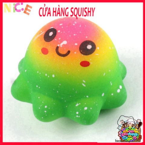 Đồ Chơi Squishy Dễ Thương Hình Bạch Tuộc - Món Quà Tuyệt Vời Cho Trẻ Em & Người Lớn, An Toàn & Bền Bỉ.