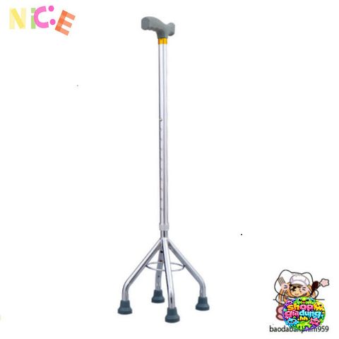 Gậy 1-3-4 Chân Inox Oromi - Nạng Hỗ Trợ Di Chuyển An Toàn Cho Người Cao Tuổi - Thiết Kế Chắc Chắn, Tùy Chỉnh Chiều Cao