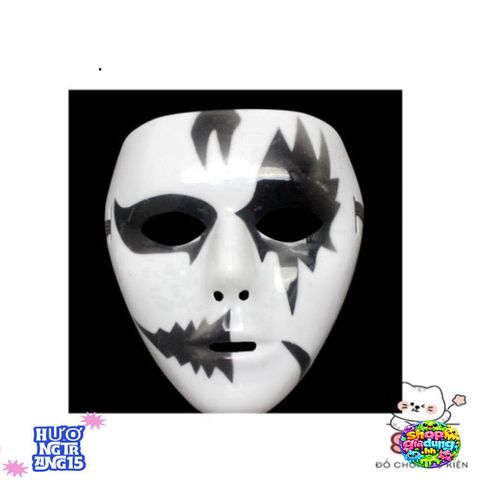Mặt Nạ Ma Hóa Trang Halloween - Phụ Kiện Tiệc Hóa Trang Độc Đáo, An Toàn Cho Gia Đình, Thích Hợp Cho Mọi Lứa Tuổi