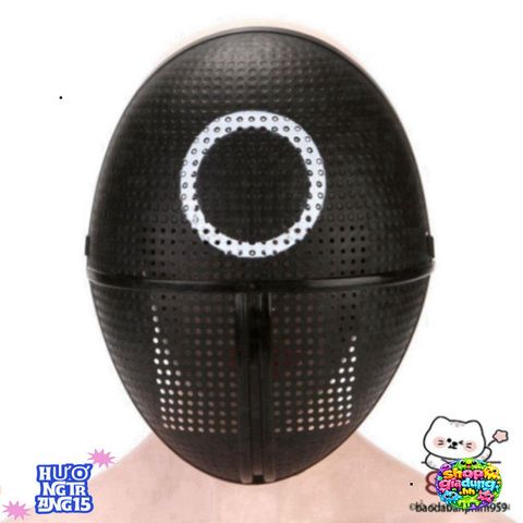 Mặt Nạ Cosplay Trò Chơi Câu Mực - Phụ Kiện Halloween Độc Đáo Cho Tiệc Hóa Trang Và Sự Kiện Cosplay