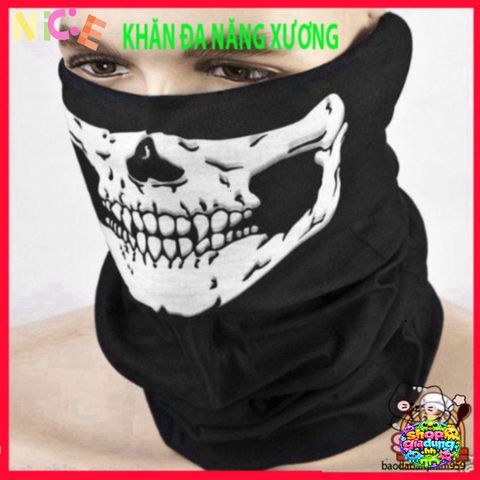 Khẩu Trang Đa Năng Xương - Khăn Lanh Thoáng Mát, Chống Nắng, Phù Hợp Dã Ngoại, Leo Núi, Thời Trang Năng Động, Quà Tặng Ý Nghĩa