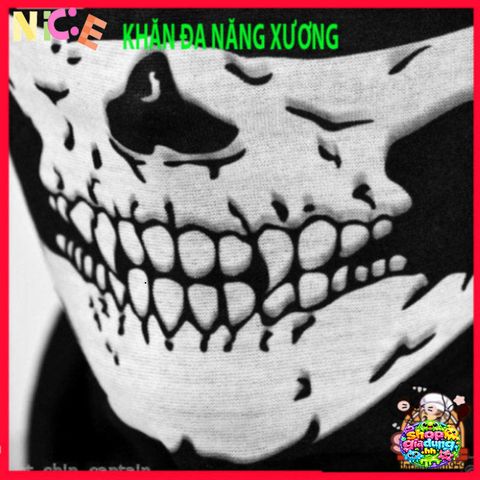 Khẩu Trang Đa Năng Xương - Khăn Lanh Thoáng Mát, Chống Nắng, Phù Hợp Dã Ngoại, Leo Núi, Thời Trang Năng Động, Quà Tặng Ý Nghĩa
