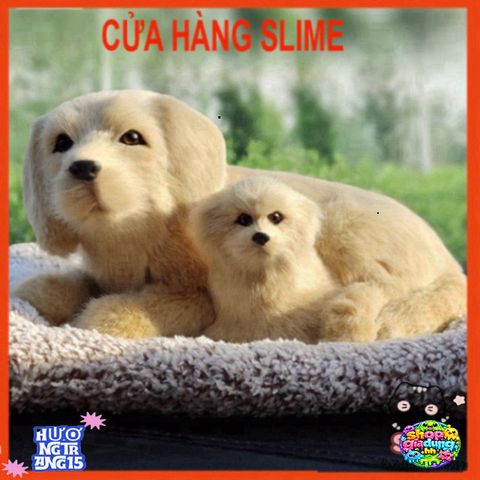 Thú Bông Khử Mùi M72 - Bộ Đôi Cún Mẹ Con Siêu Đáng Yêu Trang Trí Xe Hơi và Lọc Khí, Quà Tặng Tuyệt Vời Cho Trẻ Nhỏ