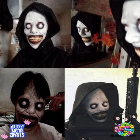 Mặt Nạ Quỷ Cá Xanh Halloween - Phụ Kiện Cosplay Độc Đáo Dành Cho Trẻ Em, Thích Hợp Cho Tiệc Hóa Trang, Tạo Dựng Phong Cách Riêng Biệt