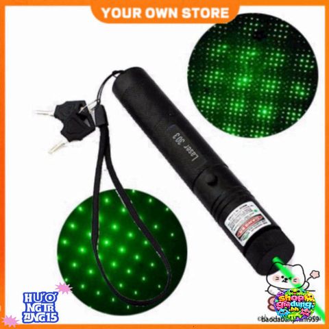 Đèn Laser 303 Màu Xanh Cao Cấp - Tạo Hiệu Ứng Ánh Sáng Đẹp Mắt cho Tiệc Tùng, Sự Kiện - Giao Hàng Miễn Phí