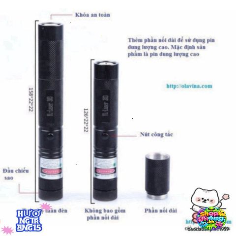 Đèn Laser 303 Màu Xanh Cao Cấp - Tạo Hiệu Ứng Ánh Sáng Đẹp Mắt cho Tiệc Tùng, Sự Kiện - Giao Hàng Miễn Phí
