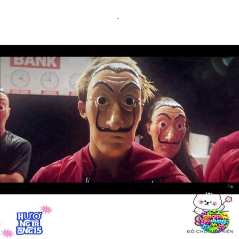 Mặt Nạ Hóa Trang Salvador Dali - Phong Cách La Casa De Papel Cho Halloween & Tiệc Hóa Trang - Phụ Kiện Độc Đáo Nam Nữ