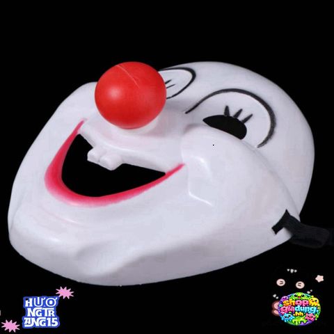 Mặt Nạ Chú Hề Halloween PVC - Phụ Kiện Hóa Trang Đầy Ma Mị Cho Bữa Tiệc Halloween Vui Nhộn