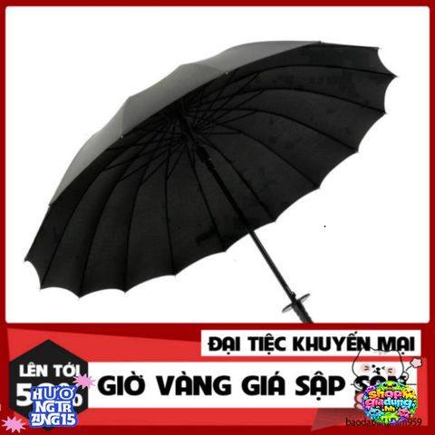 Ô Dù Kiếm Nhật Katana Cao Cấp - Ô Chống Mưa Sang Trọng Với Thiết Kế Hình Thanh Kiếm - Quà Tặng Găng Tay Phượt Thủ