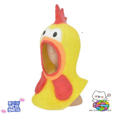 Mặt Nạ Gà Trống Hài Hước - Đạo Cụ Tiệc Tùng Độc Đáo Cho Halloween và Lễ Hội - Phụ Kiện Thời Trang Vui Nhộn
