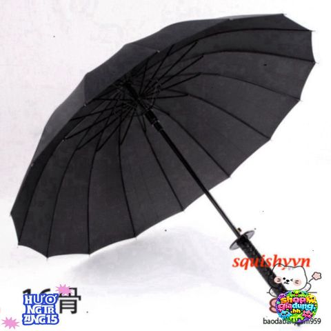 Ô Dù Katana Cán Kiếm Nhật Bản - Phụ Kiện Thời Trang Độc Đáo, Chống Nắng Mưa, Kiểu Dáng Samurai Sang Trọng