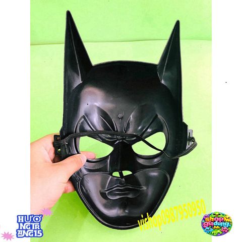 Mặt Nạ Người Dơi Che Phủ Toàn Bộ - Đồ Chơi Hóa Trang Độc Đáo Cho Fan Batman, Phù Hợp Tất Cả Lứa Tuổi
