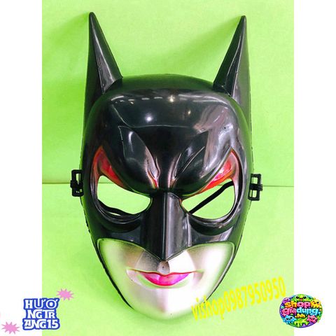 Mặt Nạ Người Dơi Che Phủ Toàn Bộ - Đồ Chơi Hóa Trang Độc Đáo Cho Fan Batman, Phù Hợp Tất Cả Lứa Tuổi