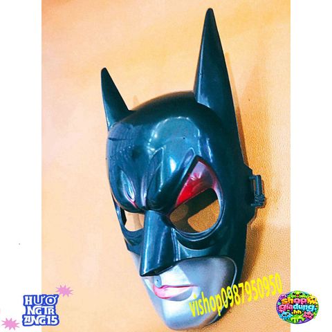 Mặt Nạ Người Dơi Che Phủ Toàn Bộ - Đồ Chơi Hóa Trang Độc Đáo Cho Fan Batman, Phù Hợp Tất Cả Lứa Tuổi