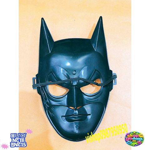 Mặt Nạ Người Dơi Che Phủ Toàn Bộ - Đồ Chơi Hóa Trang Độc Đáo Cho Fan Batman, Phù Hợp Tất Cả Lứa Tuổi