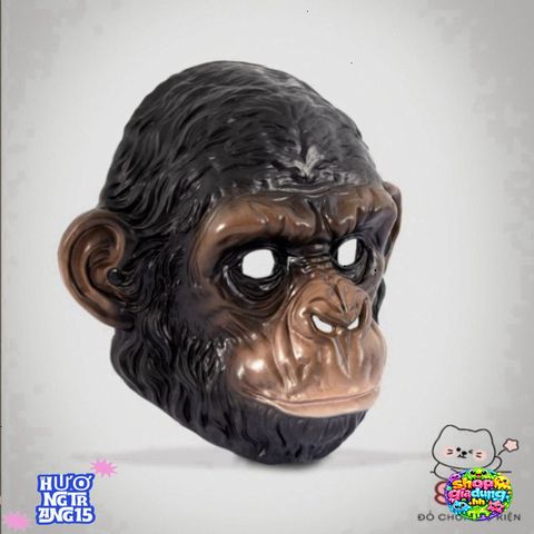 Mặt Nạ Halloween Gấu Trúc BLACKBEAR Độc Đáo - Phụ Kiện Cosplay Hóa Trang, Thích Hợp Dự Tiệc và Lễ Hội