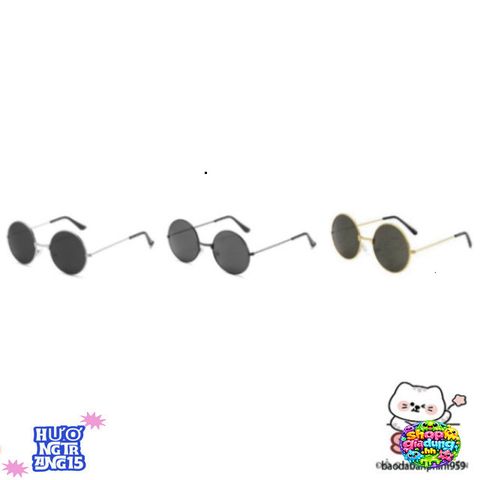 Kính Mát Nobita Đen Thời Trang Unisex - Bảo vệ UV và Phong Cách Độc Đáo, Phù Hợp Mọi Dáng Mặt