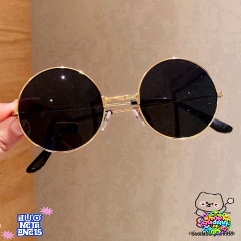 Kính Mát Nobita Đen Thời Trang Unisex - Bảo vệ UV và Phong Cách Độc Đáo, Phù Hợp Mọi Dáng Mặt