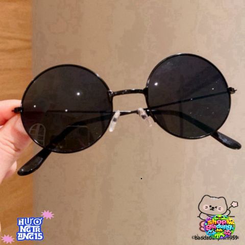 Kính Mát Nobita Đen Thời Trang Unisex - Bảo vệ UV và Phong Cách Độc Đáo, Phù Hợp Mọi Dáng Mặt